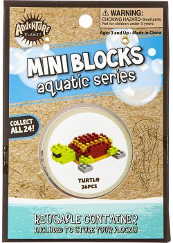 Mini Blocks - Aquatic Series: Turtle